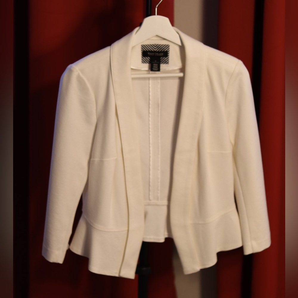 Ivory White Suit Jacket